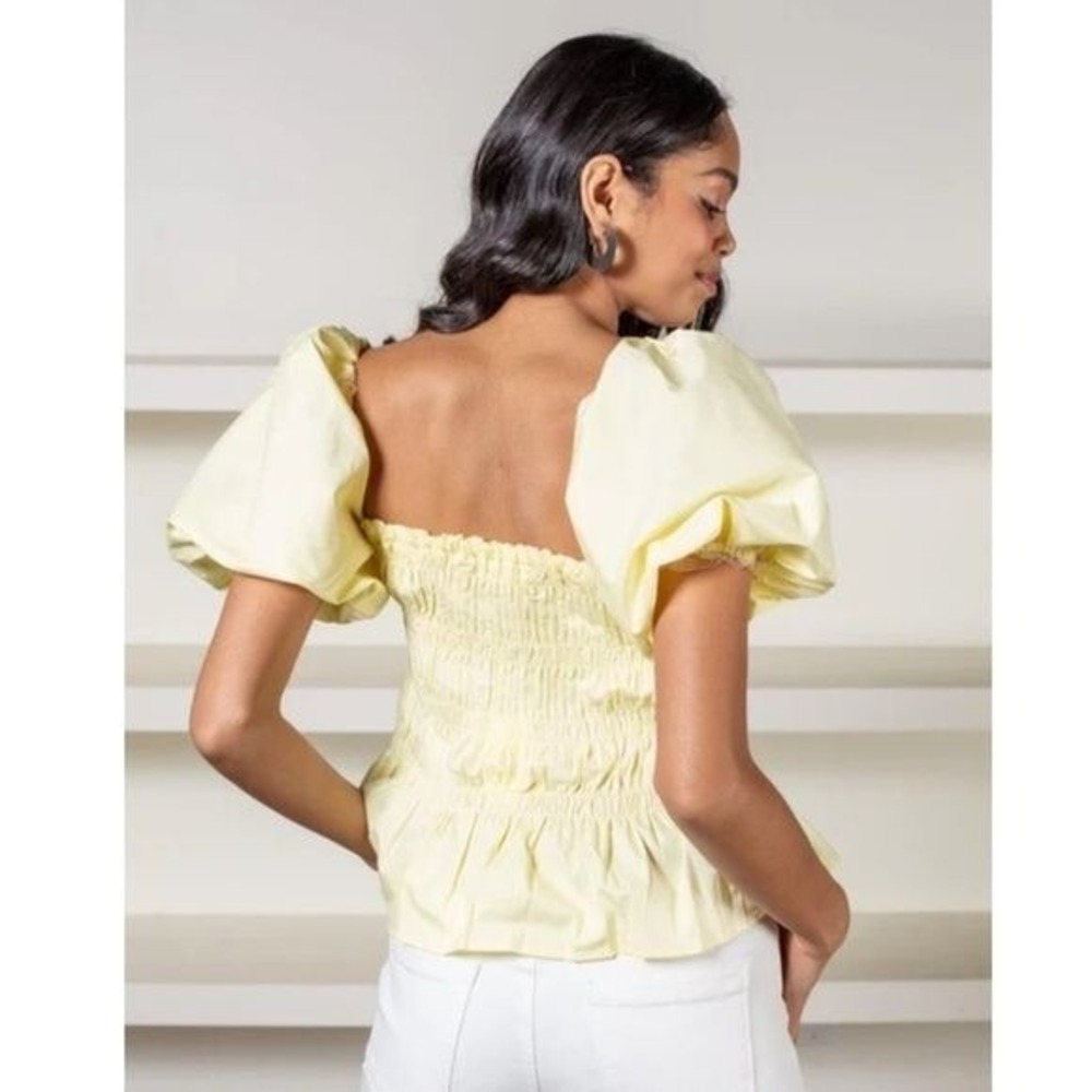 ASTR The Label Savina Top in Lemonade Size‎ XL - Picture 3 of 12